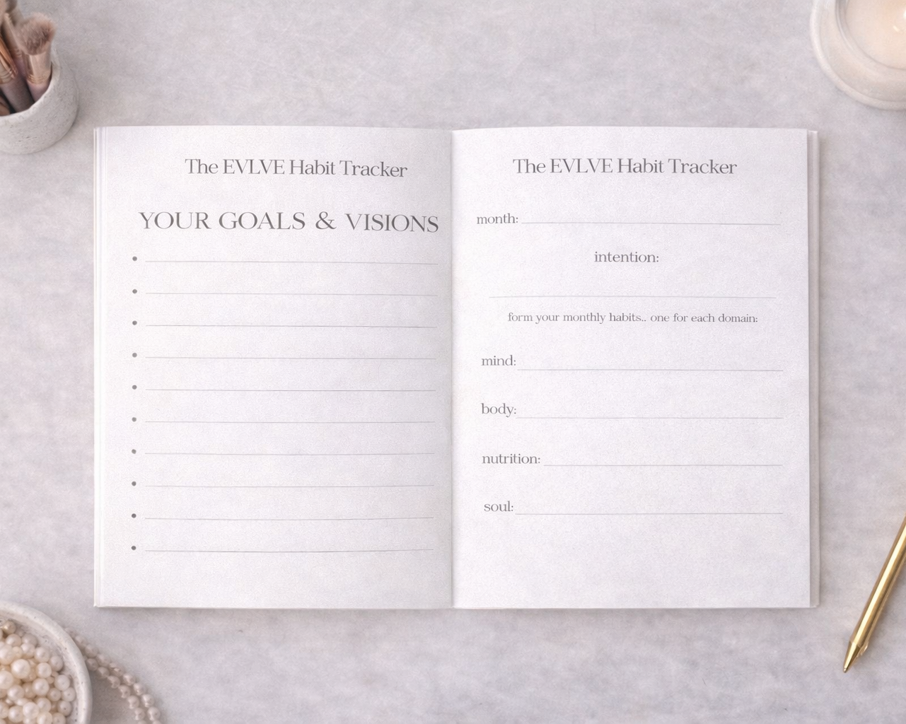 THE EVLVE HABIT TRACKER