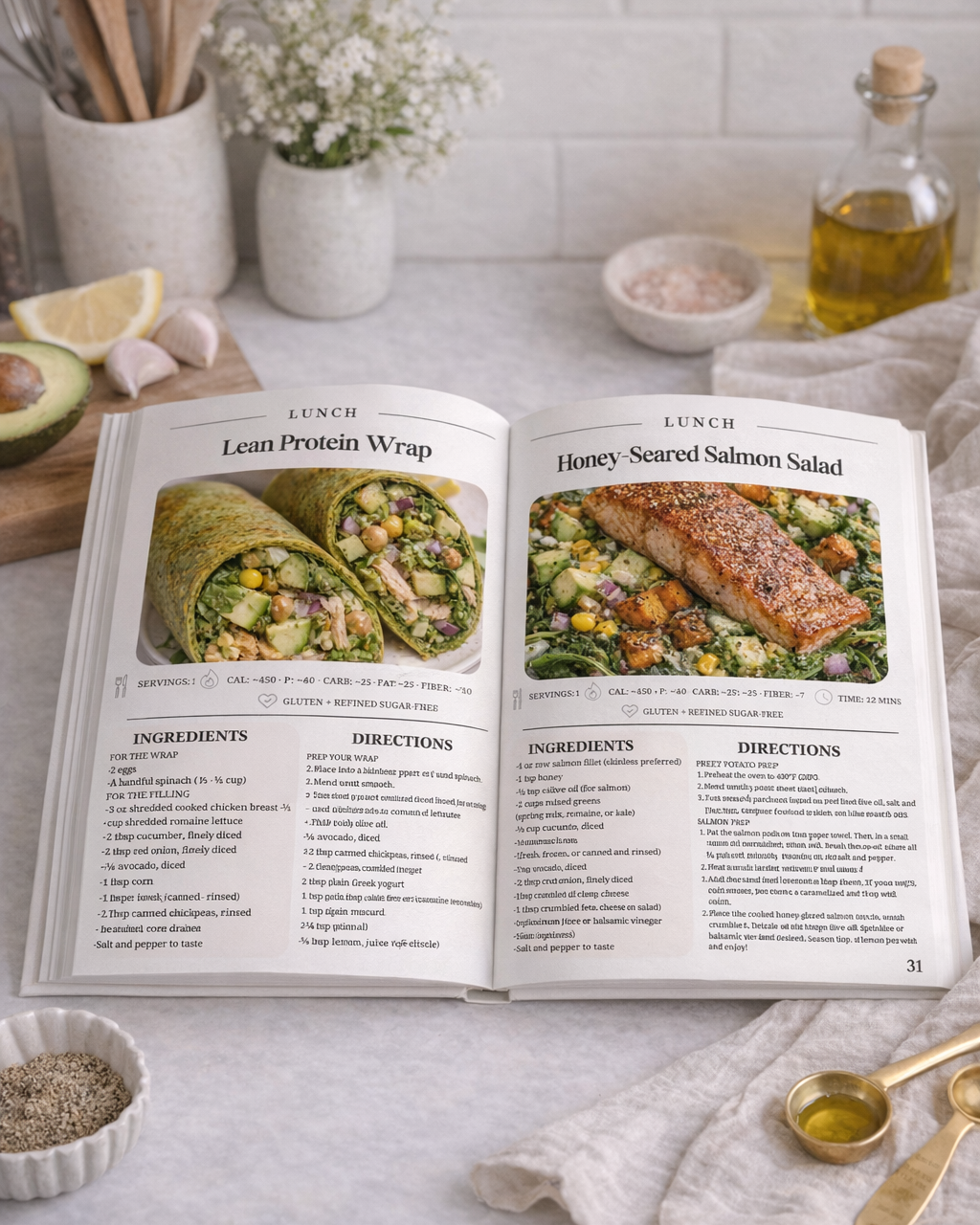 THE EVLVE KITCHEN | signature cookbook